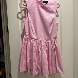 Zara Pink Sleeveless Mini Dress